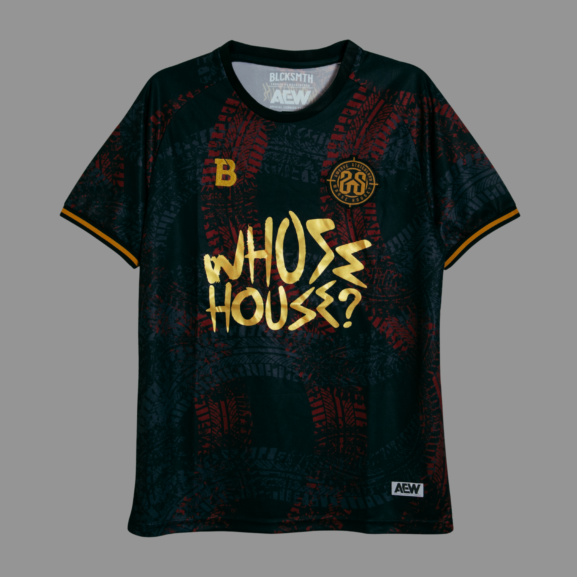 AEW Swerve Strickland Football Jersey – BLCKSMTH Apparel