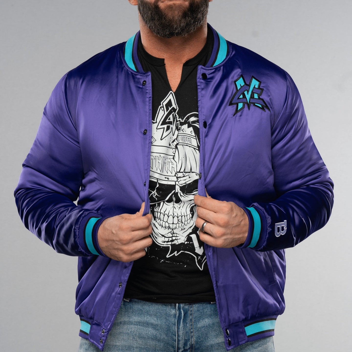 Matt Cardona Deathmatch King Satin Jacket