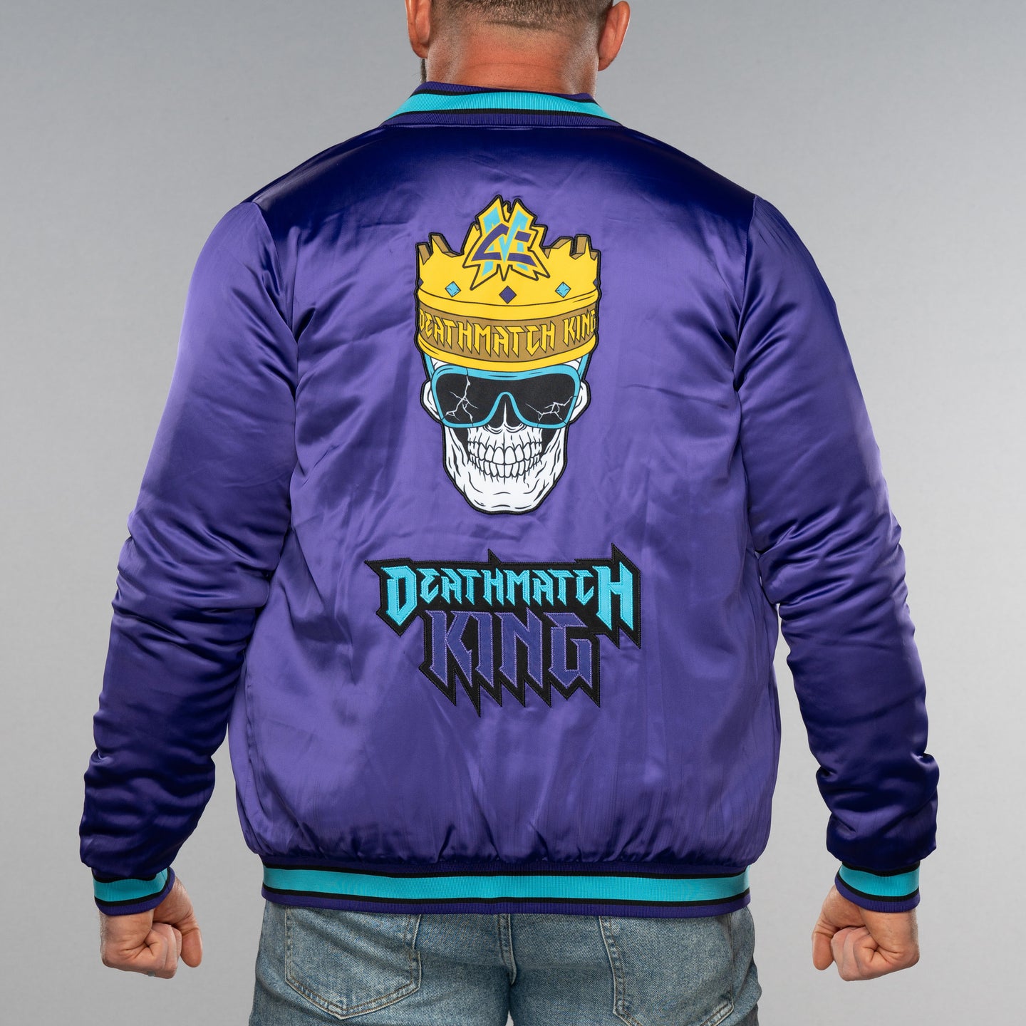 Matt Cardona Deathmatch King Satin Jacket