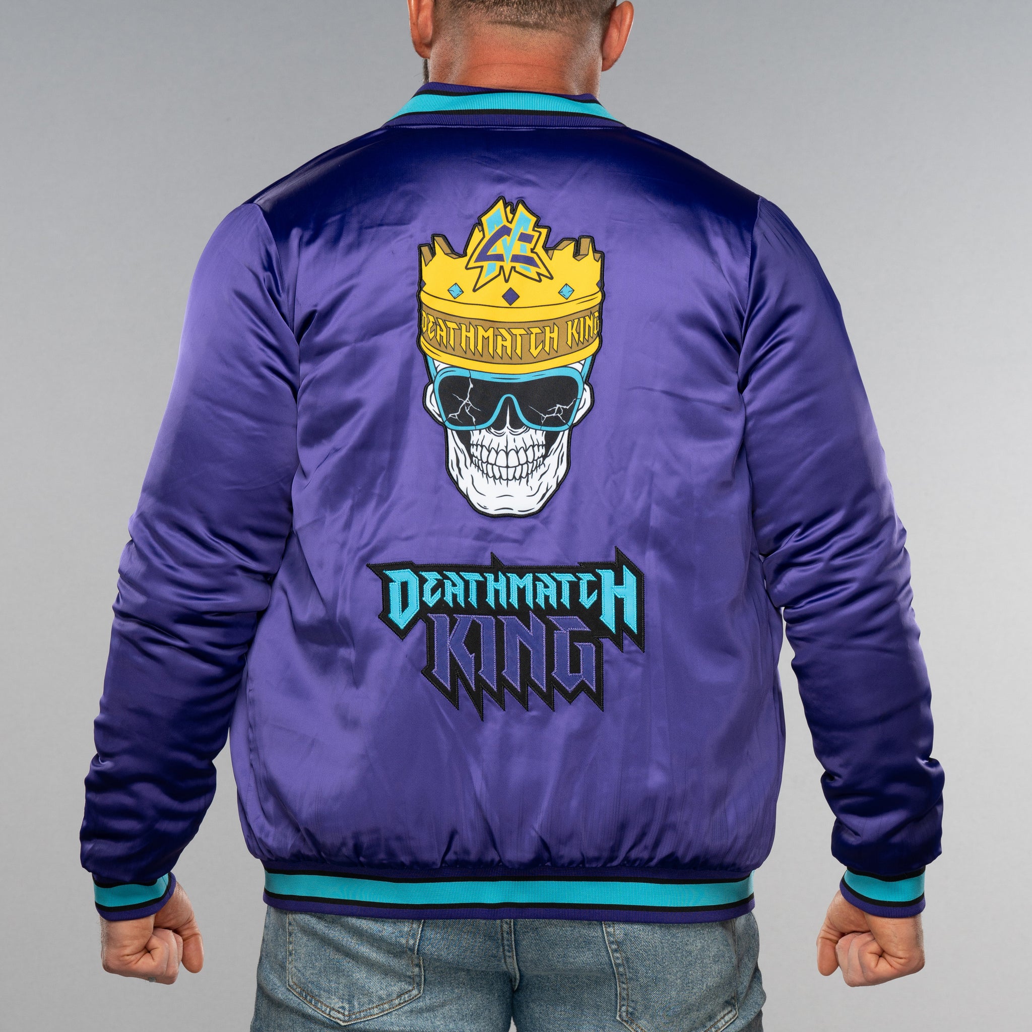 Matt Cardona Deathmatch King Satin Jacket