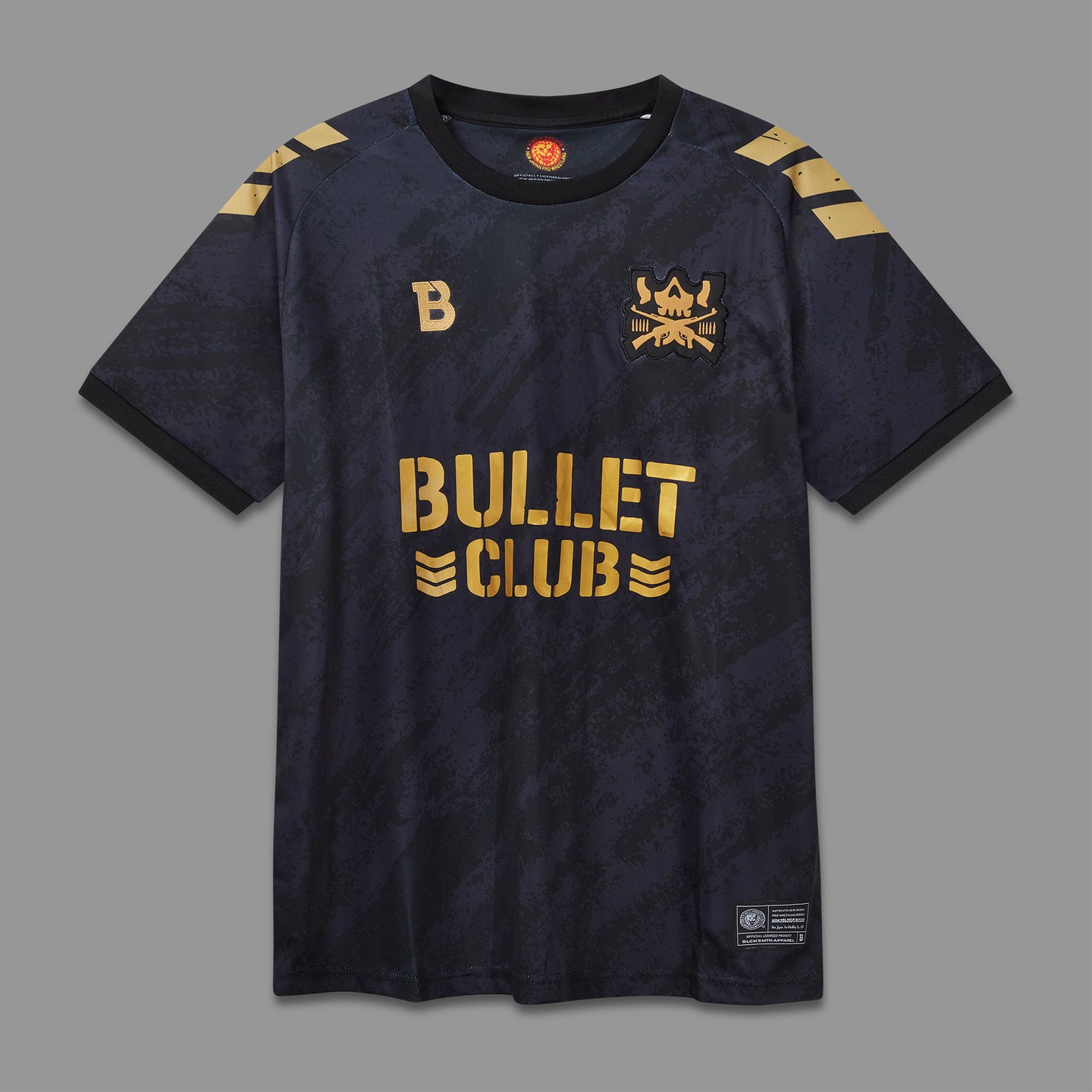 NJPW Bullet Club Gold Football Jersey