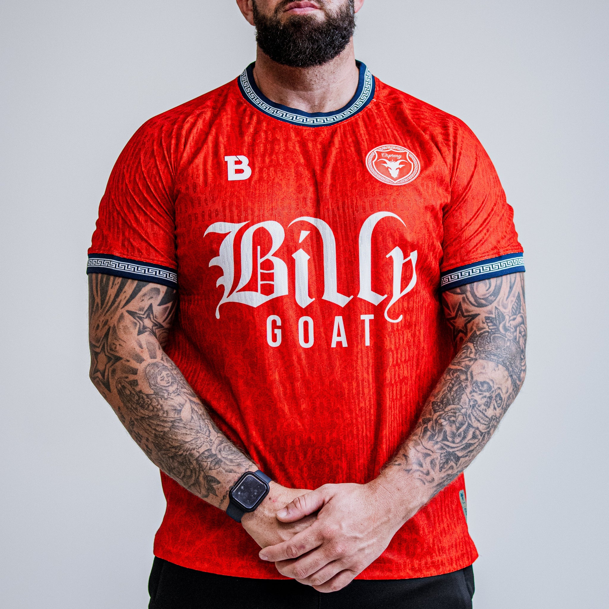 Will Ospreay Elite Football Jersey - Red (PRE-ORDER)