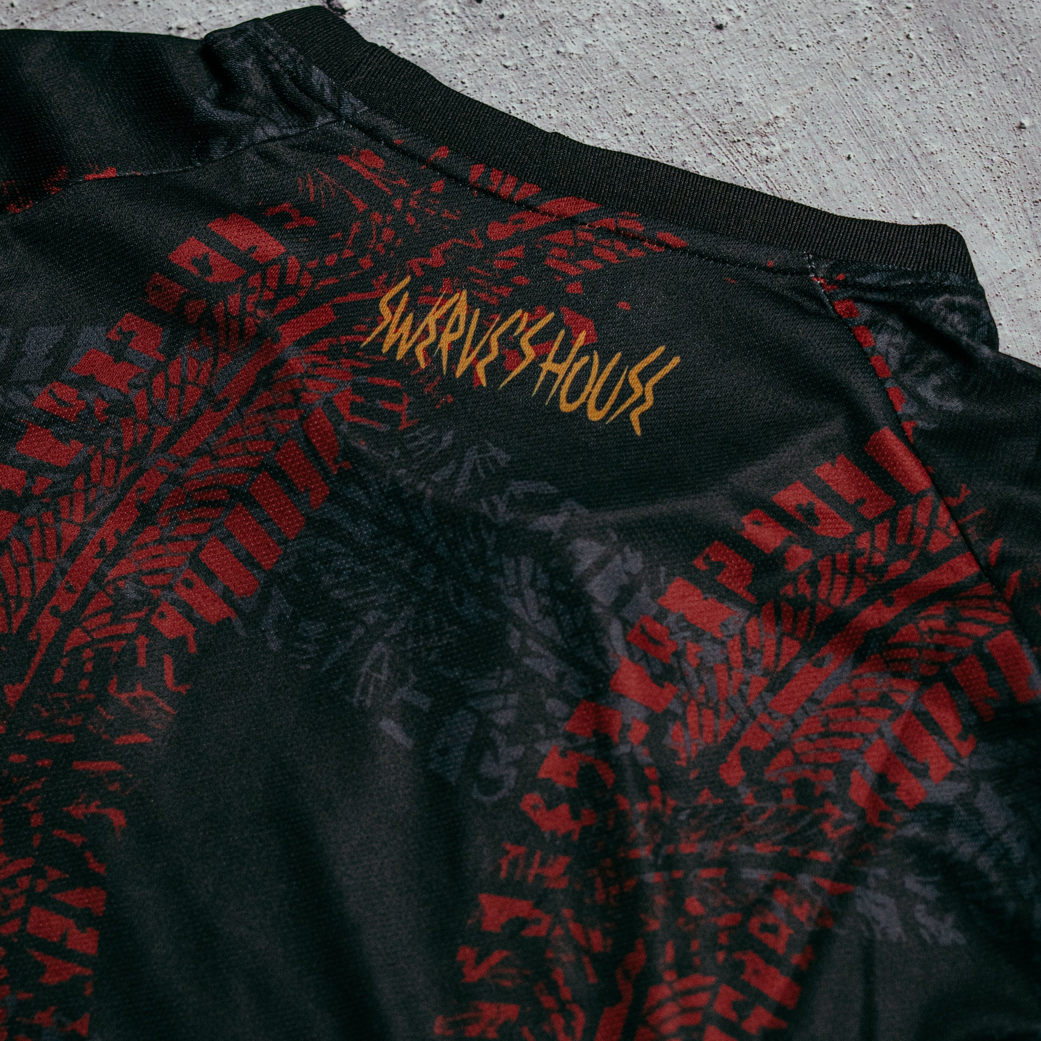 Vulfco イギリス限定 ストリートウェア サッカーシャツ (UKブランド) AEW Swerve Strickland Football Jersey – BLCKSMTH Apparel