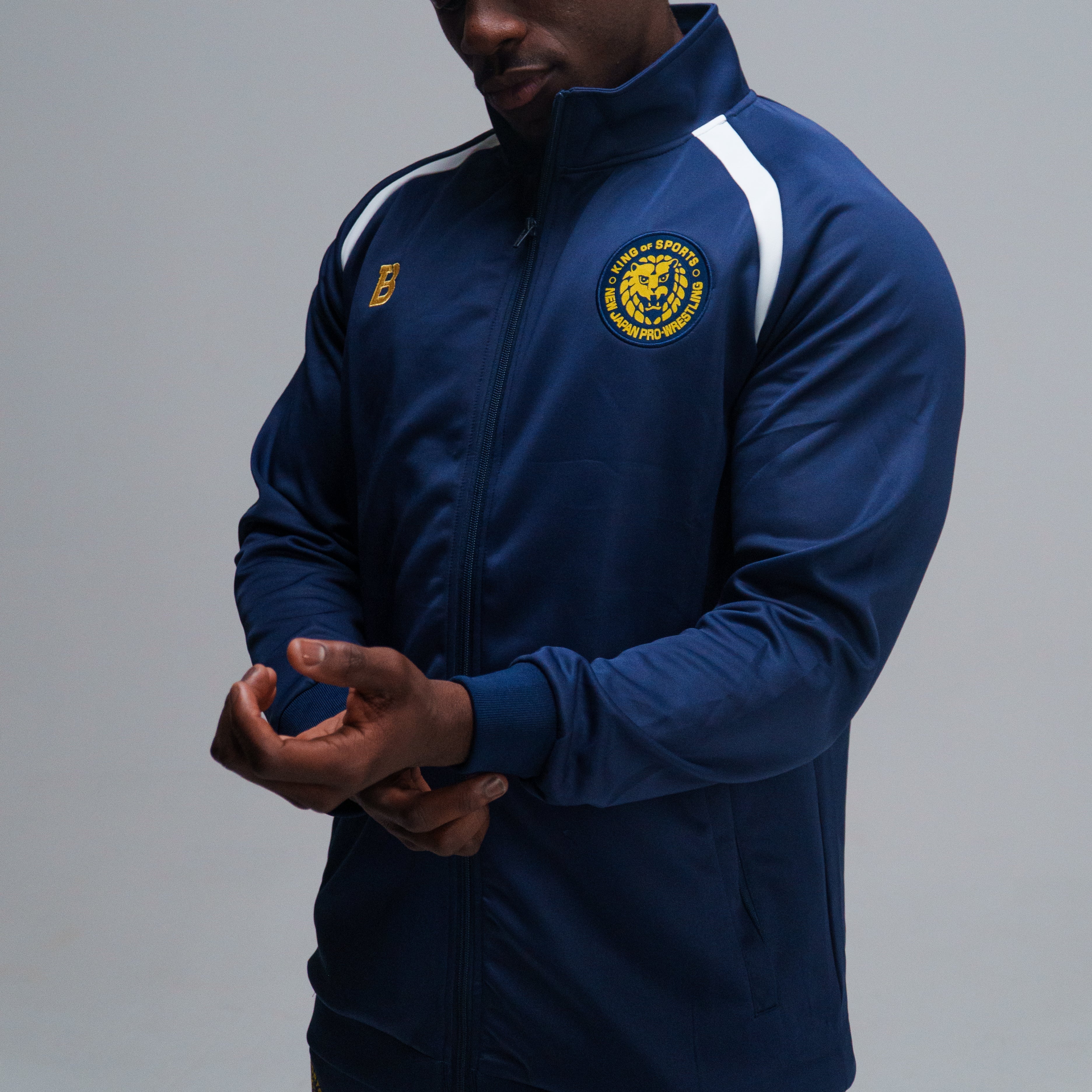 NJPW Lionmark Training Jacket – BLCKSMTH Apparel