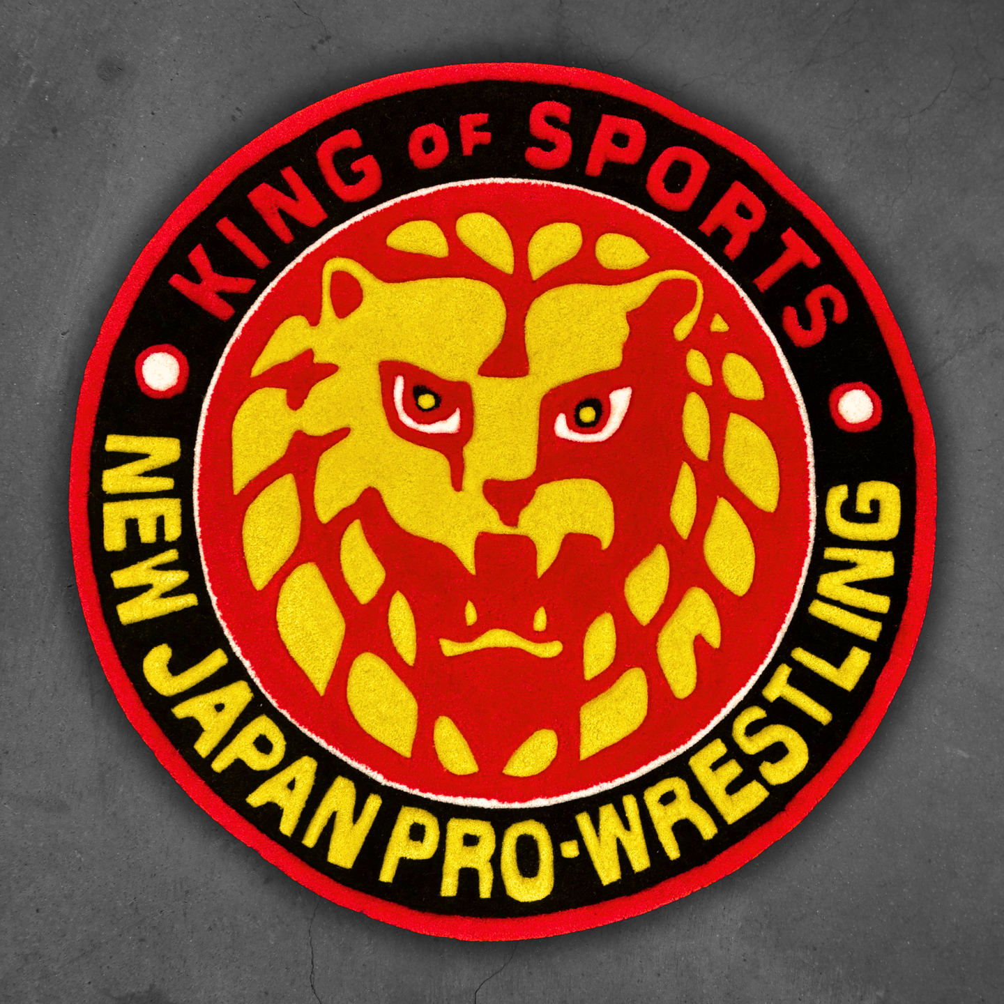 NJPW Lionmark Tufted Rug (PRE-ORDER)