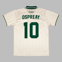 Will Ospreay Retro Football Jersey w/ OSPREAY 10 Printing - Beige (PRE-ORDER)