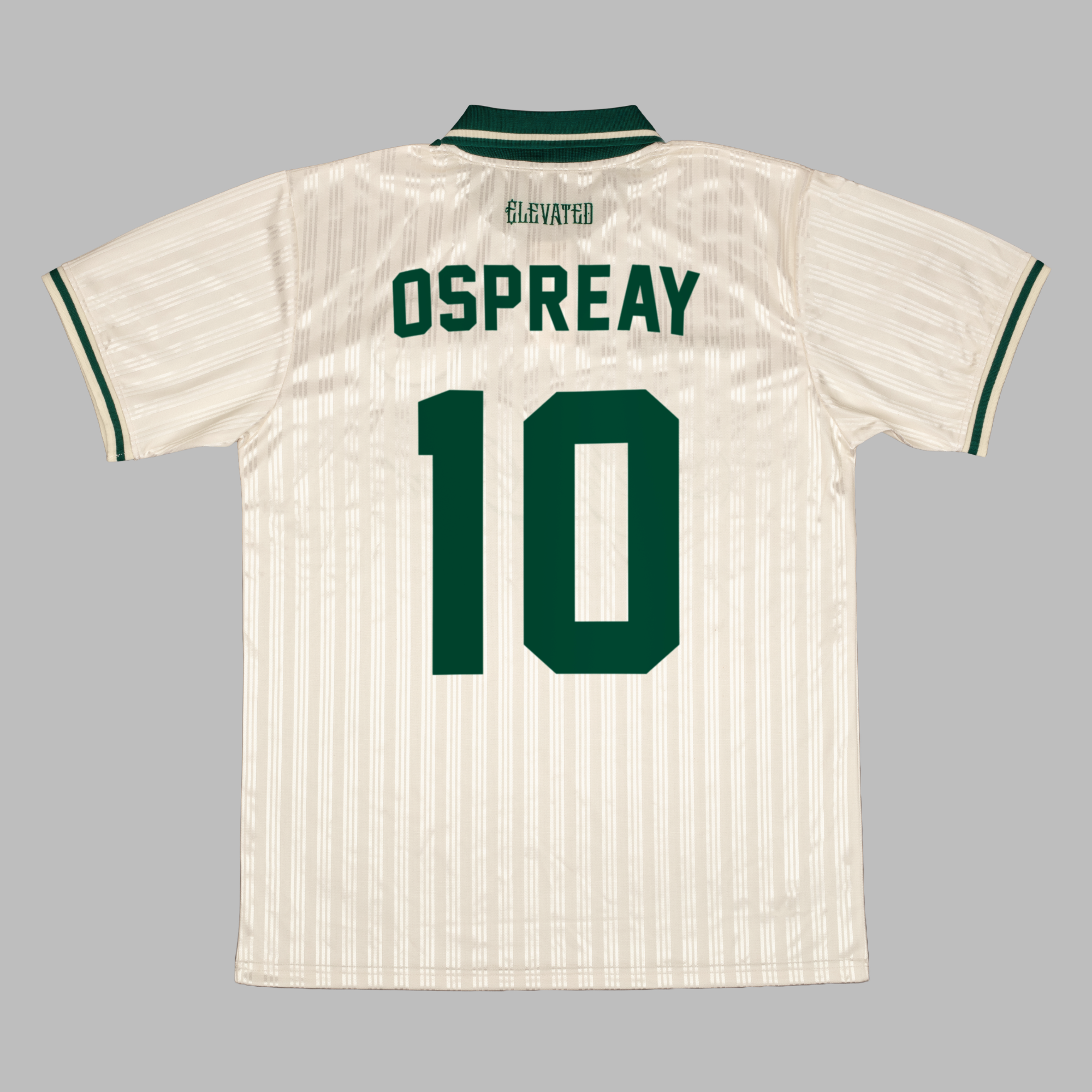 Will Ospreay Retro Football Jersey w/ OSPREAY 10 Printing - Beige (PRE-ORDER)