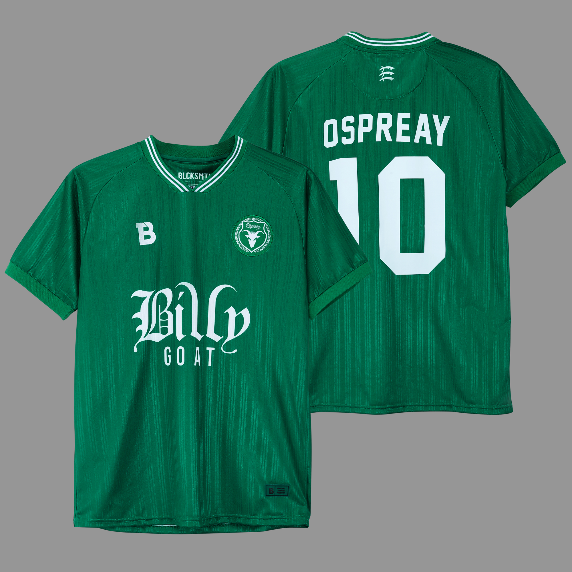 Will Ospreay Retro Football Jersey with 'OSPREAY 10' Printing
