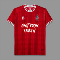 Grizzled Young Veterans Football Jersey - Red