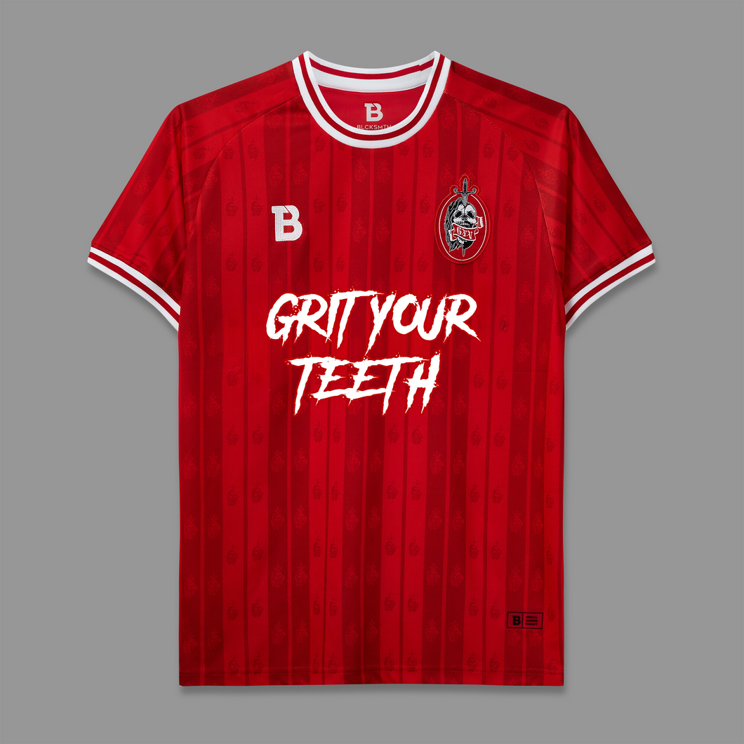 Grizzled Young Veterans Football Jersey - Red (PRE-ORDER)